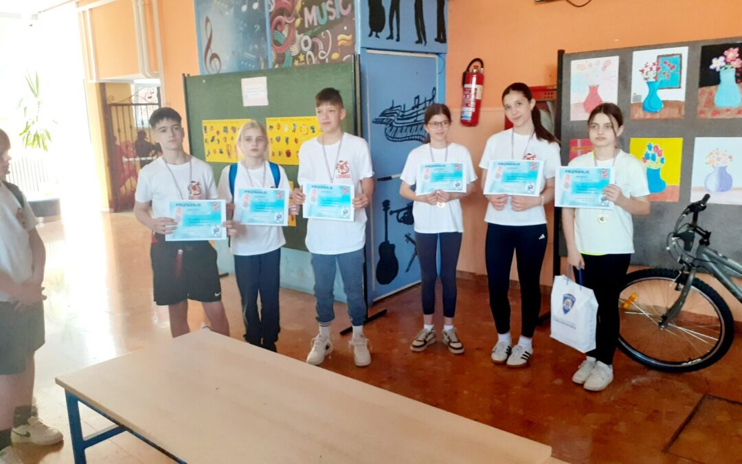 KARLA EVAČIĆ SUDJELUJE U 31. DRŽAVNOJ PROMETNO-ODGOJNOJ AKCIJI ″SIGURNO U PROMETU″ U ZADRU
