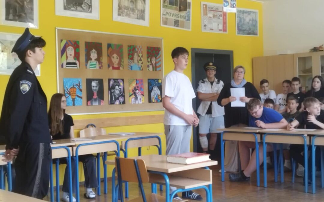 Vjeronaučna sudnica – razredni projekt 7. razreda