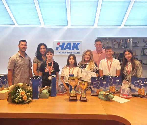 KARLA EVAČIĆ NA PRIMANJU U HAK-U VARAŽDIN