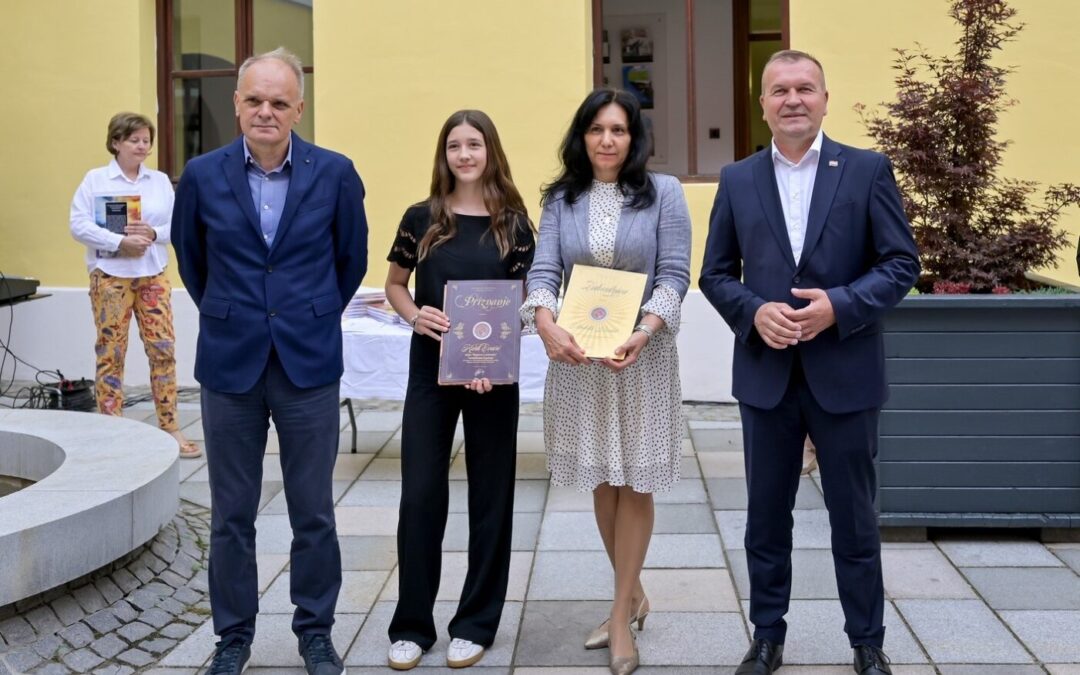 KARLA EVAČIĆ NA PRIMANJU KOD ŽUPANA