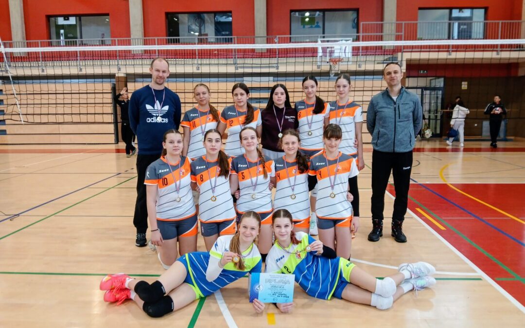 Odbojkašice prvakinje županije !