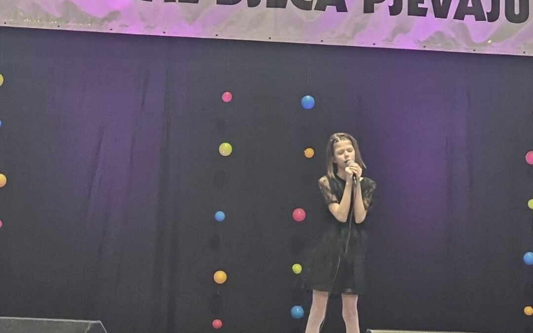 Učenica Lucija Hančić uspješno je predstavila OŠ Ivana Kukuljevića Sakcinskog iz Ivanca na međunarodnom festivalu „ Djeca pjevaju“