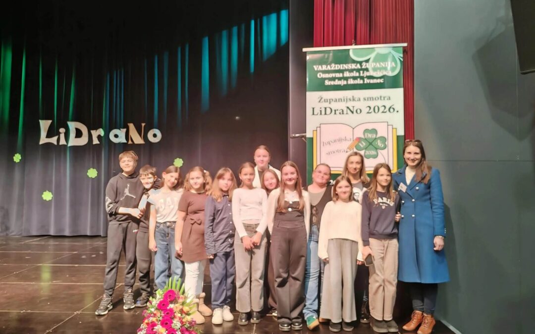 Sudjelovali smo na Županijskoj smotri Lidrano 2026.