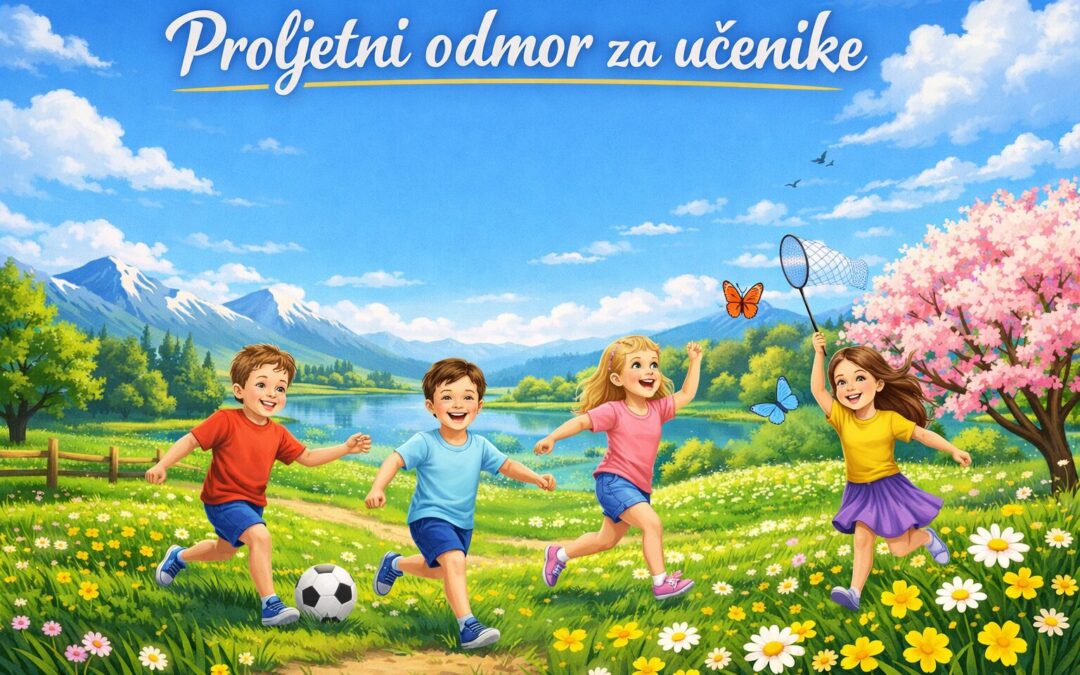 Obavijest o proljetnom odmoru