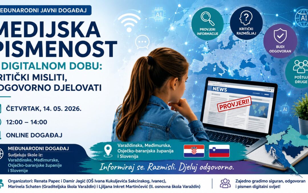Poziv na javni događaj – Medijska pismenost 2026.