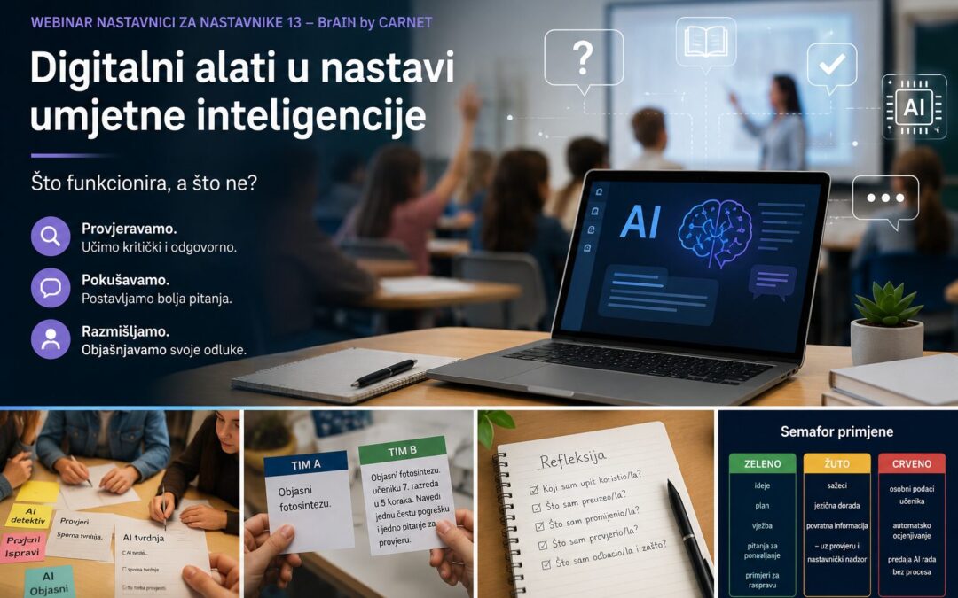 Digitalni alati u nastavi umjetne inteligencije – što funkcionira, a što ne?